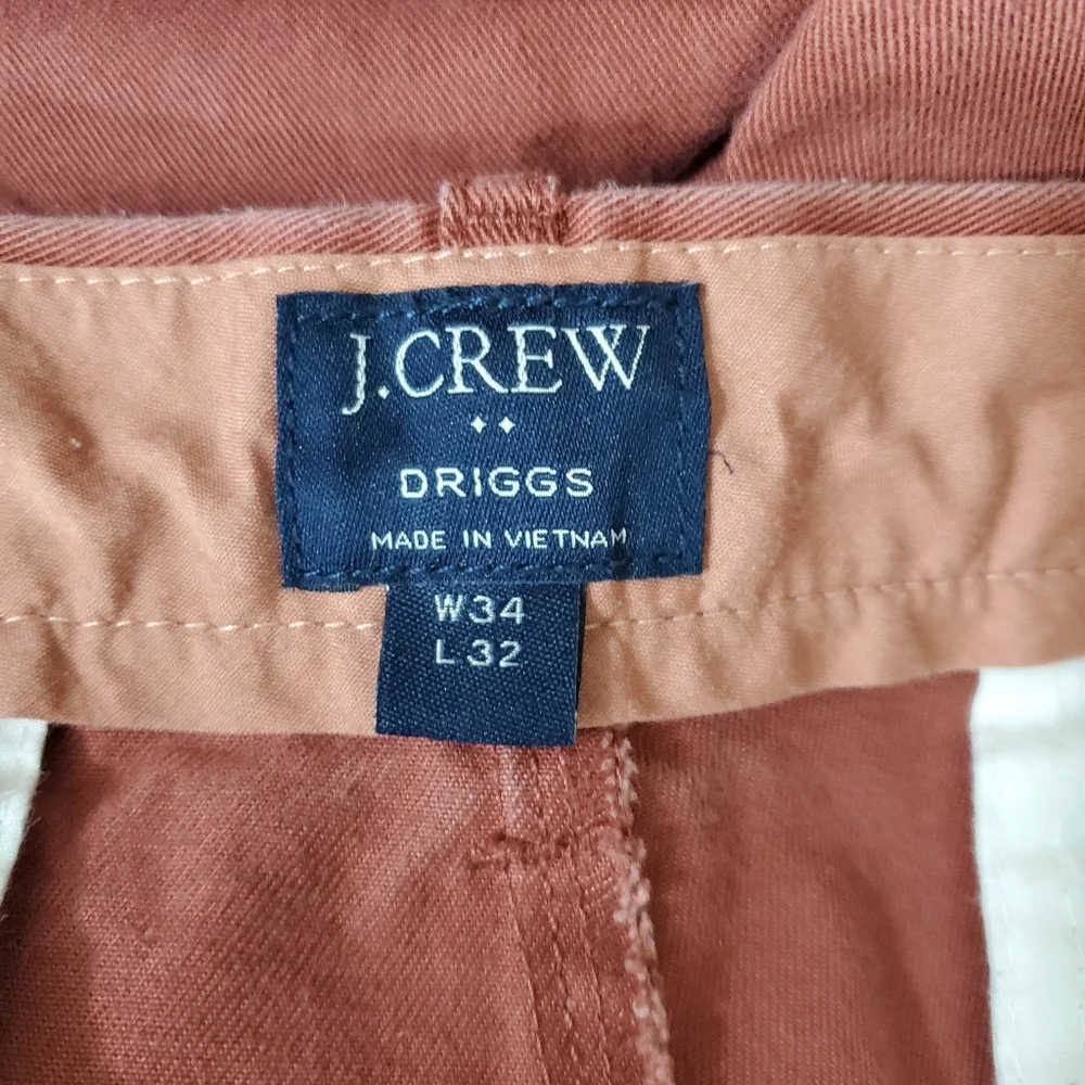 J. Crew Driggs Pants, Size 34x32